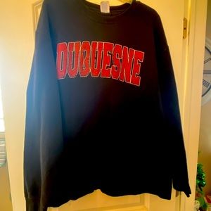 Vintage Duquesne college sweatshirt in 2xl.